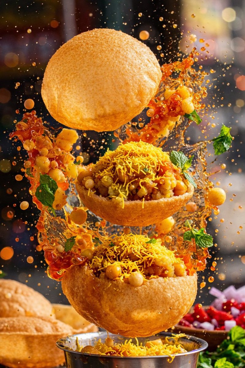 Cinematic Floating Food Trio – Taco, Skewers & Sushi Motion Series